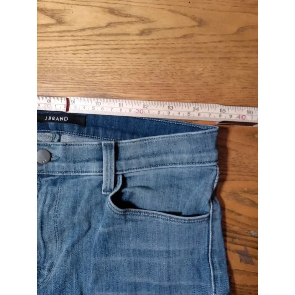 J BRAND Jeans Womens 30 BLUE Summer Spring Preowned FLARE FLARED ? Winter Used - Picture 6 of 8
